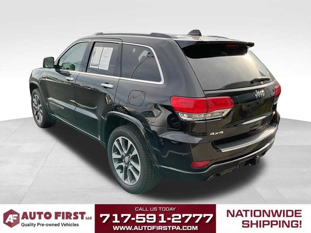 Used 2018 Jeep Grand Cherokee Overland SUV