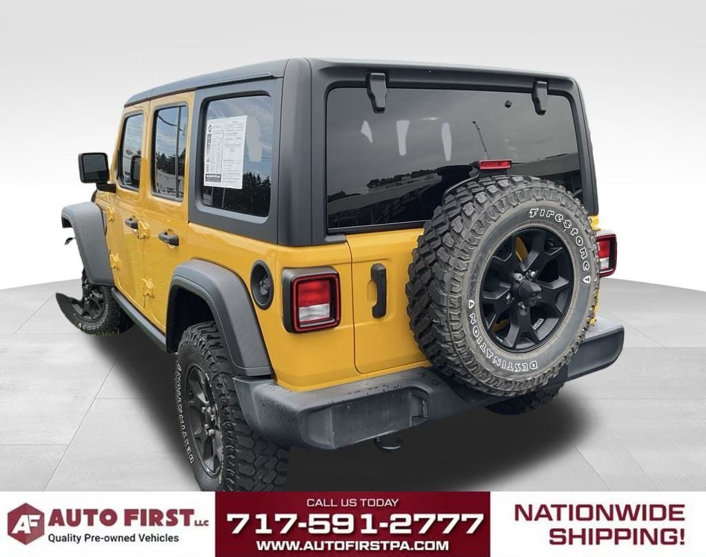 Used 2021 Jeep Wrangler Unlimited Willys SUV