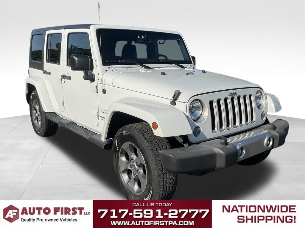 Used 2018 Jeep Wrangler JK Unlimited Sahara SUV