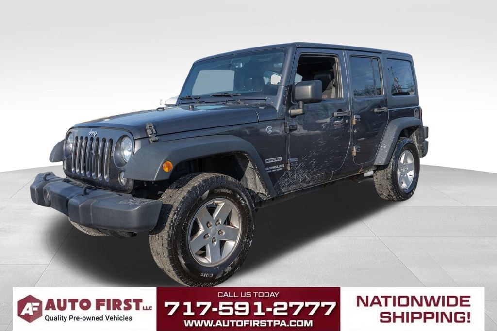 Used 2017 Jeep Wrangler Unlimited Sport SUV