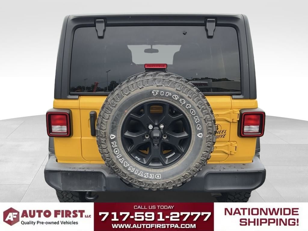 Used 2021 Jeep Wrangler Unlimited Willys SUV