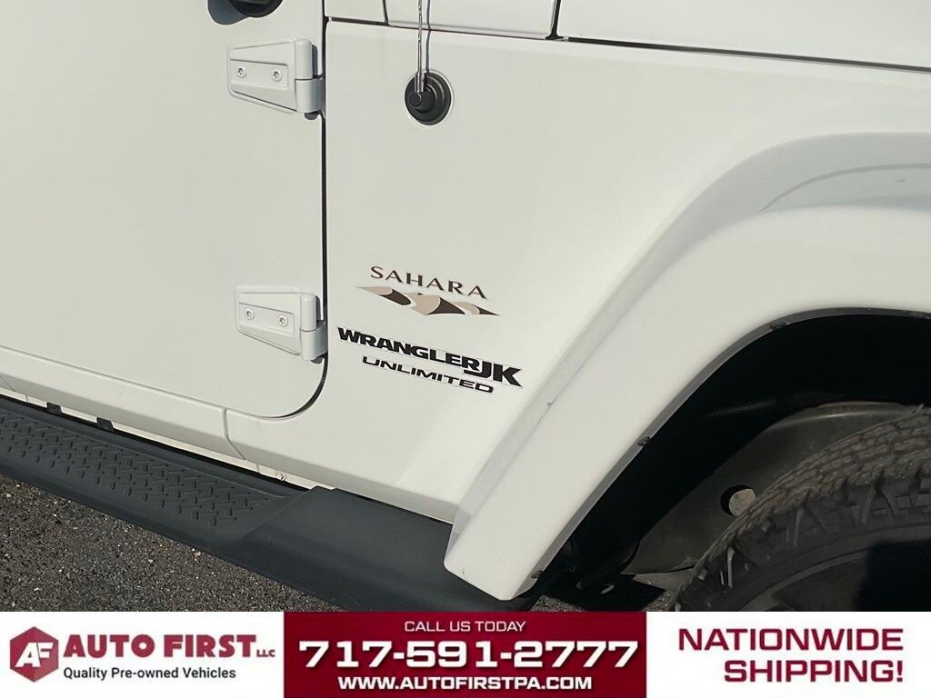 Used 2018 Jeep Wrangler JK Unlimited Sahara SUV