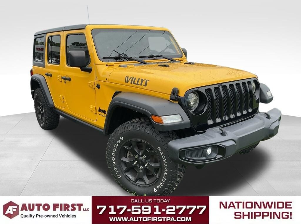 Used 2021 Jeep Wrangler Unlimited Willys SUV