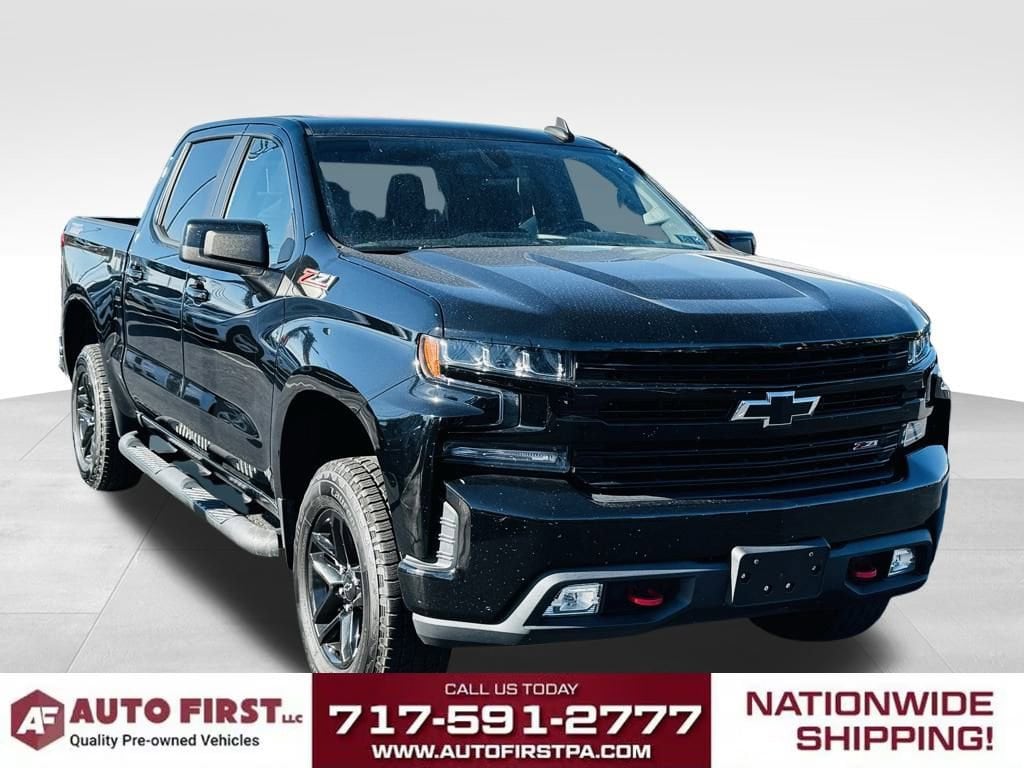 Used 2019 Chevrolet Silverado 1500 LT Trail Boss Truck Crew Cab