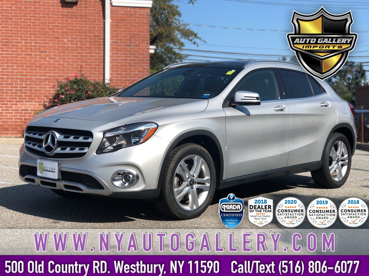 Used 18 Mercedes Benz Gla Class For Sale Westbury Nywdctg4gb3jj