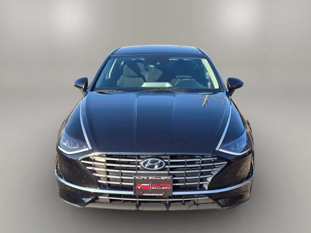 2022 Hyundai Sonata Hybrid Blue photo 2