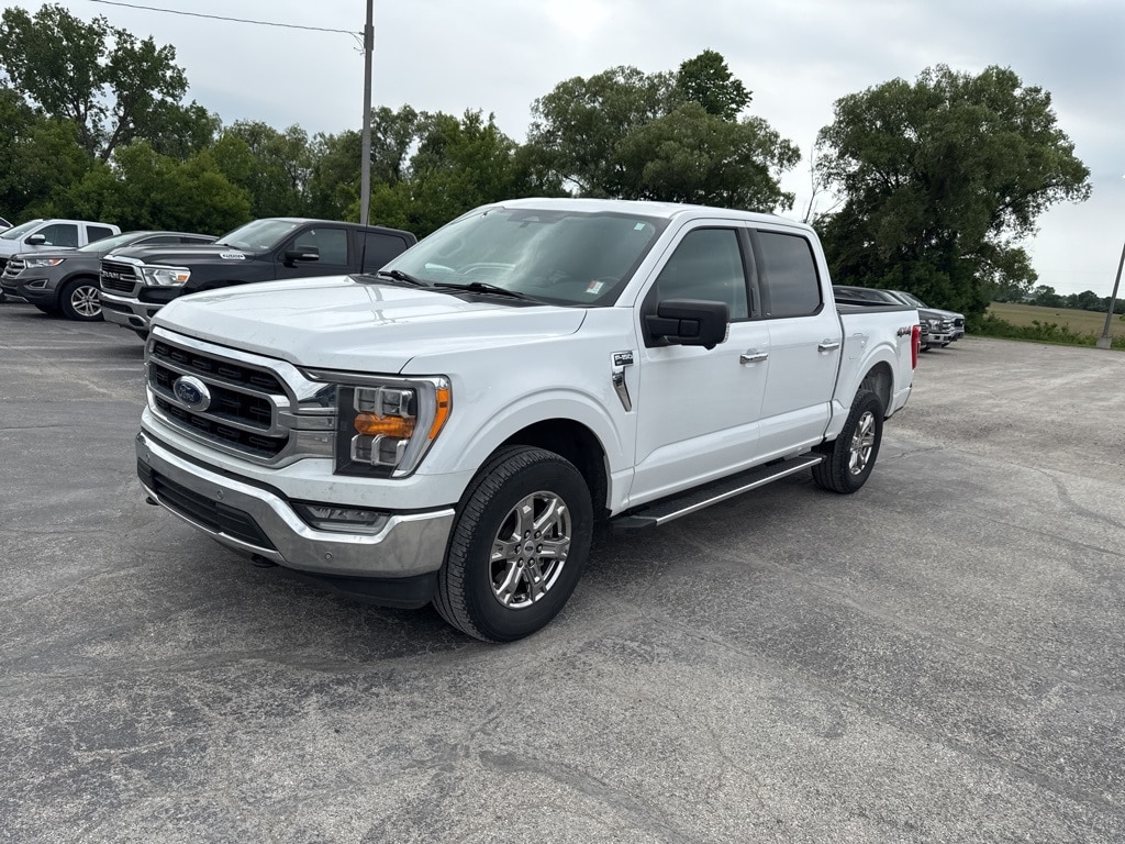 Used 2022 Ford F-150 XLT with VIN 1FTFW1E54NKE03705 for sale in Alma, MI