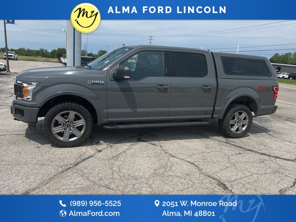 Used 2018 Ford F-150 XLT with VIN 1FTEW1EG9JFB55628 for sale in Alma, MI