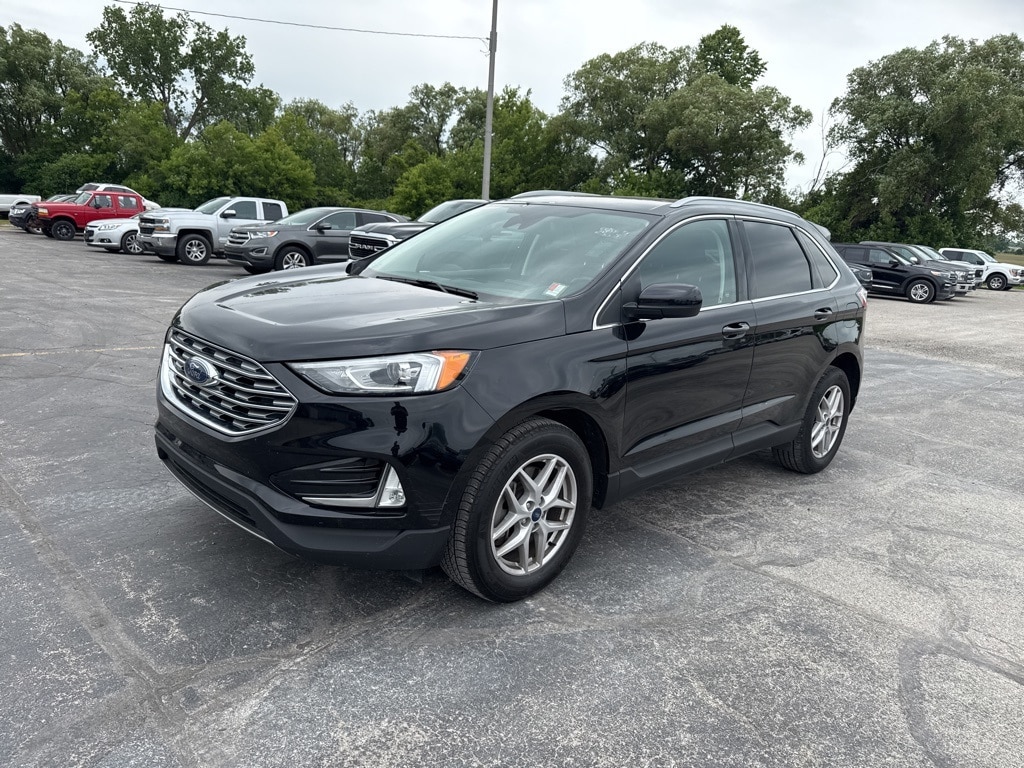 Used 2021 Ford Edge SEL with VIN 2FMPK4J93MBA57242 for sale in Alma, MI