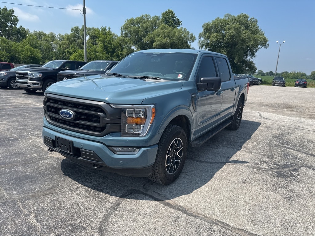 Used 2023 Ford F-150 XLT with VIN 1FTEW1EP7PKD37540 for sale in Alma, MI