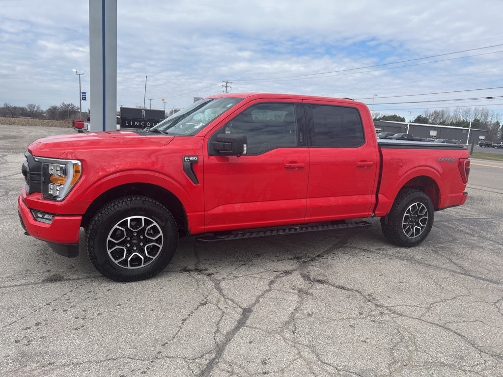 Used 2022 Ford F-150 XLT with VIN 1FTEW1EP0NKD19958 for sale in Alma, MI