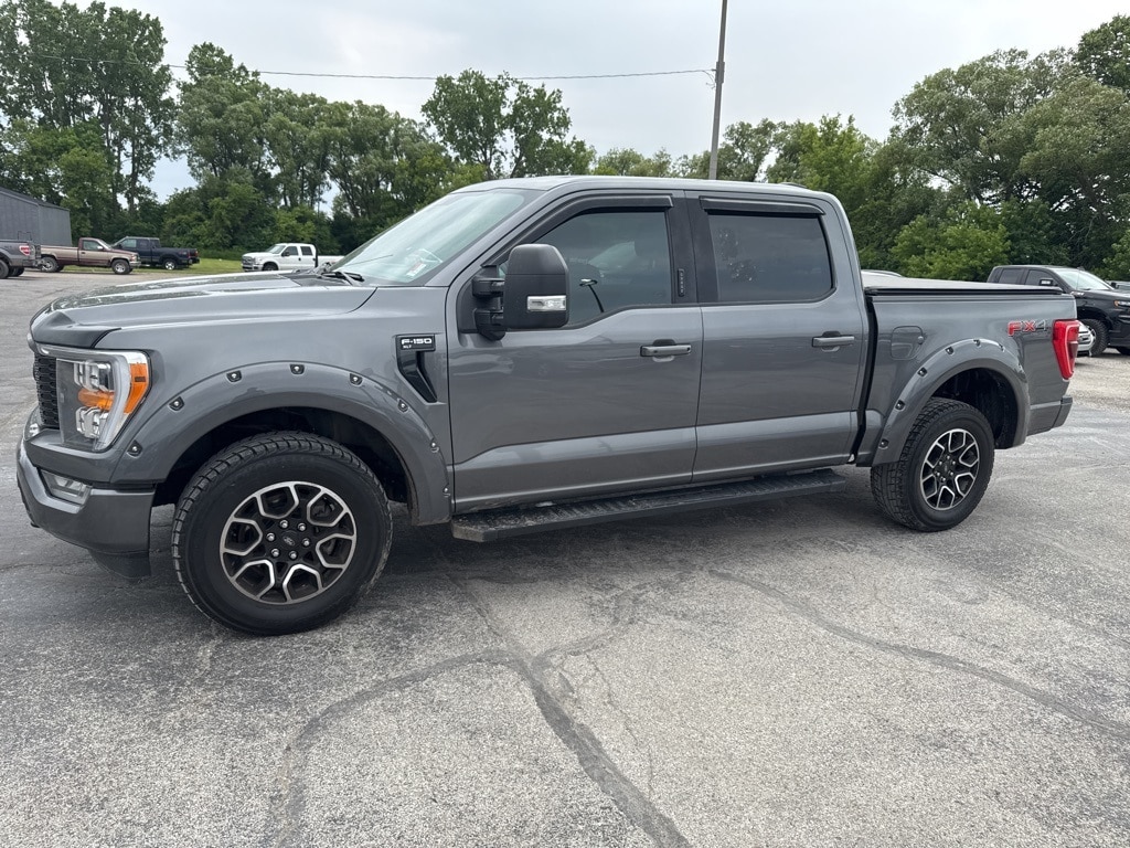 Used 2022 Ford F-150 XLT with VIN 1FTEW1EPXNFA75230 for sale in Alma, MI