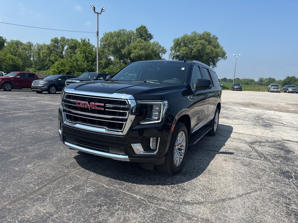 Used 2021 GMC Yukon SLT with VIN 1GKS2BKD9MR295765 for sale in Alma, MI