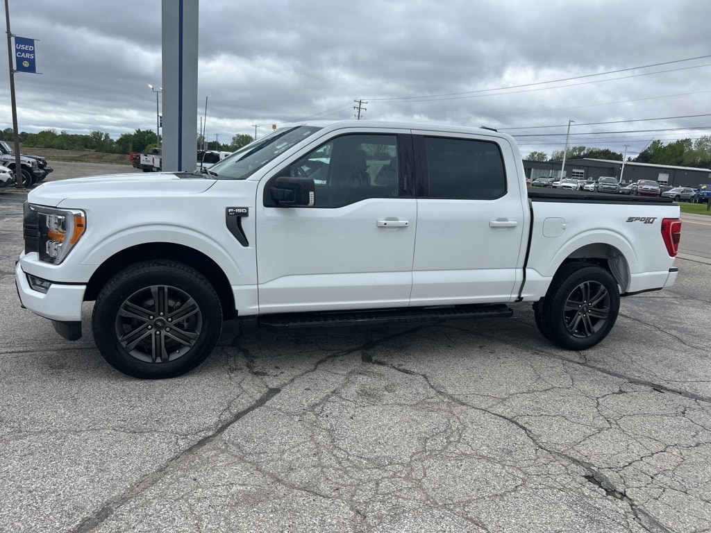 Used 2022 Ford F-150 XLT with VIN 1FTEW1EP0NKF11963 for sale in Alma, MI