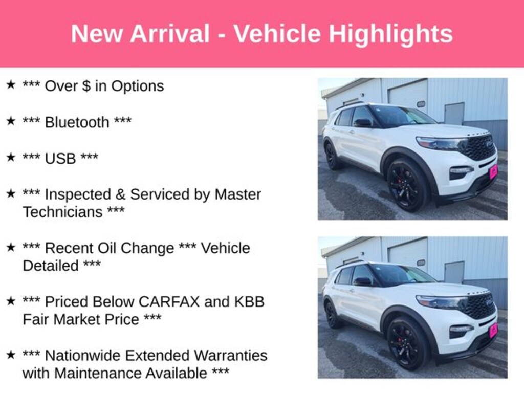Used 2021 Ford Explorer ST SUV