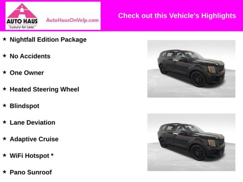 Used 2022 Kia Telluride SX SUV
