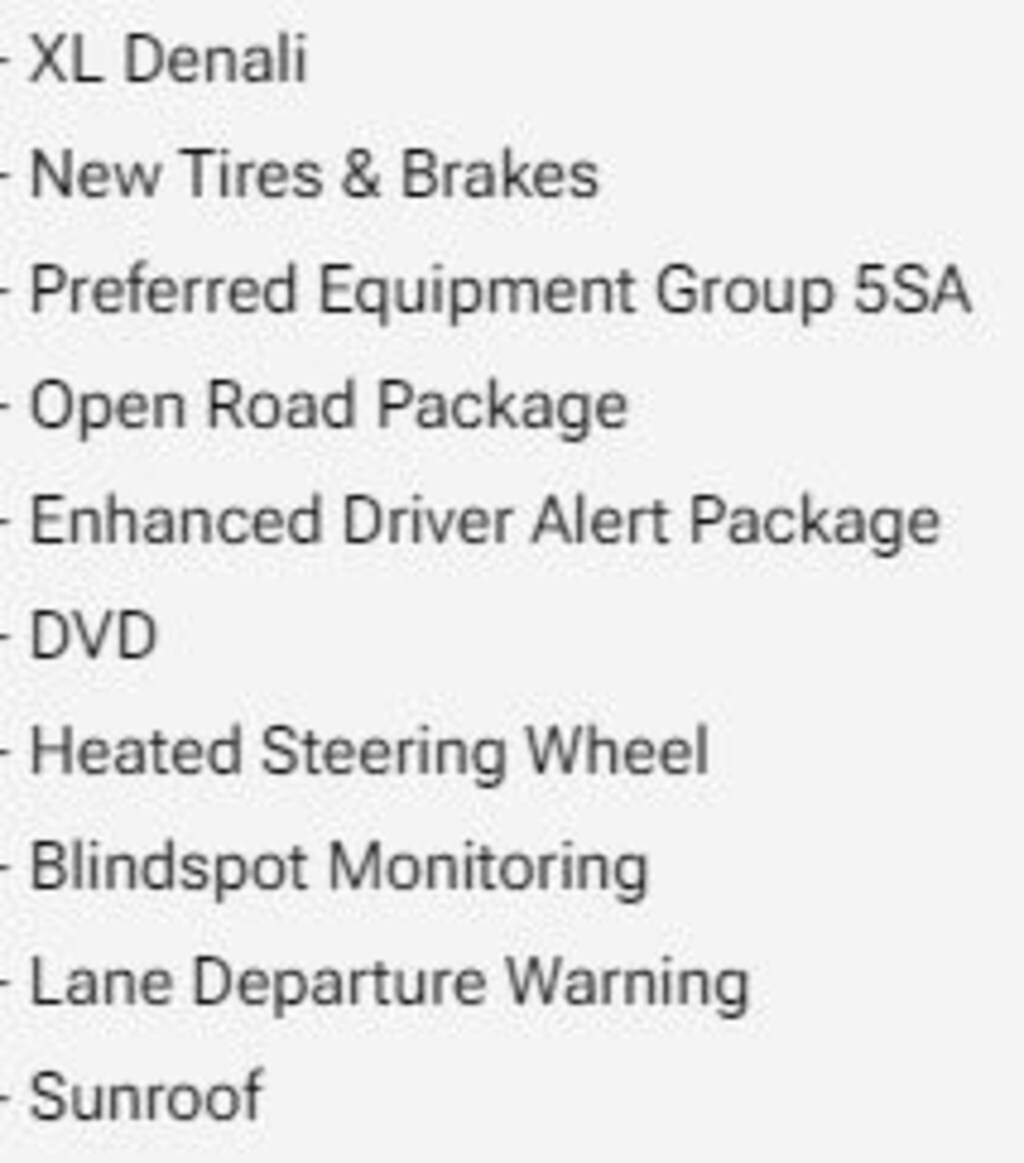 Used 2017 GMC Yukon XL Denali SUV