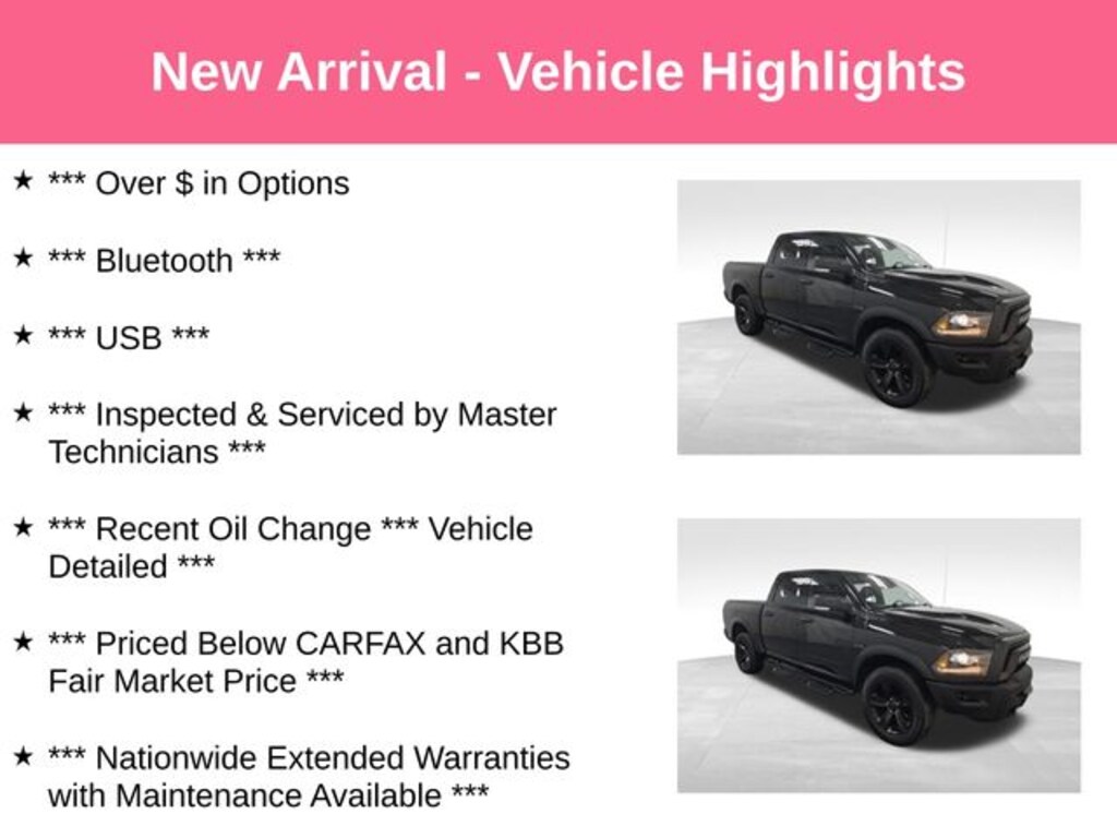 Used 2022 Ram 1500 Classic SLT Truck Crew Cab