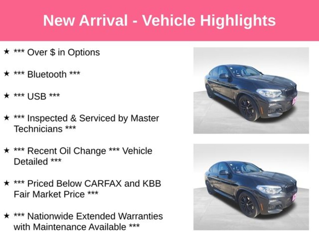 Used 2021 BMW X4 xDrive30i Sports Activity Coupe