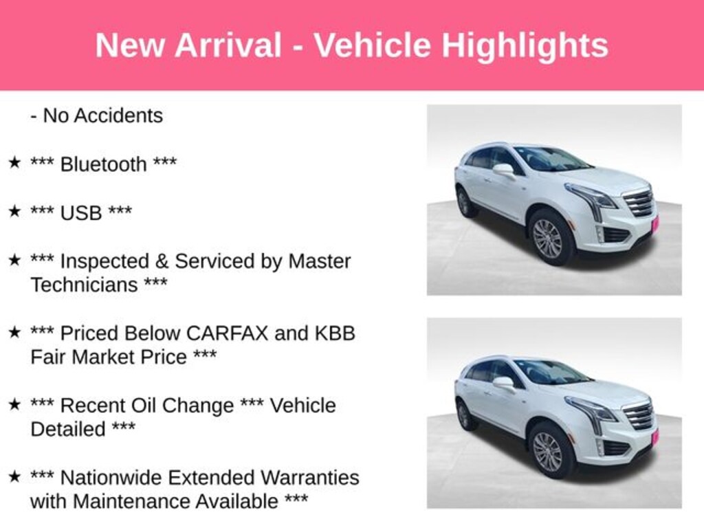 Used 2019 CADILLAC XT5 Luxury SUV