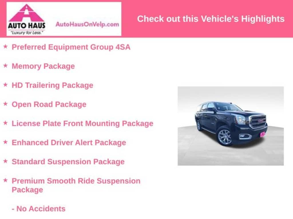 Used 2019 GMC Yukon SLT SUV