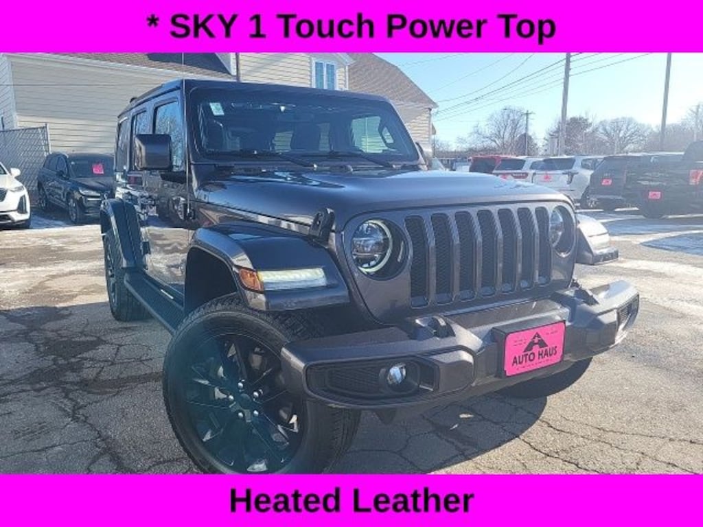 Used 2021 Jeep Wrangler Unlimited Sahara SUV