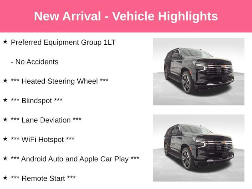 Used 2021 Chevrolet Tahoe LT SUV