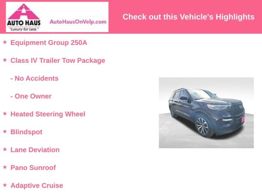Used 2023 Ford Explorer ST-Line SUV