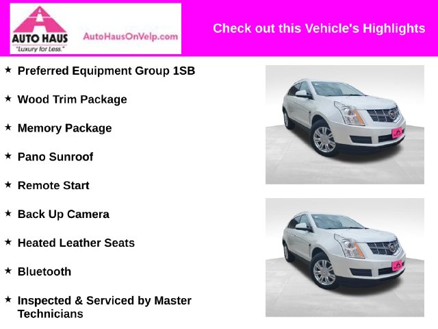 Used 2012 CADILLAC SRX Luxury Collection SUV