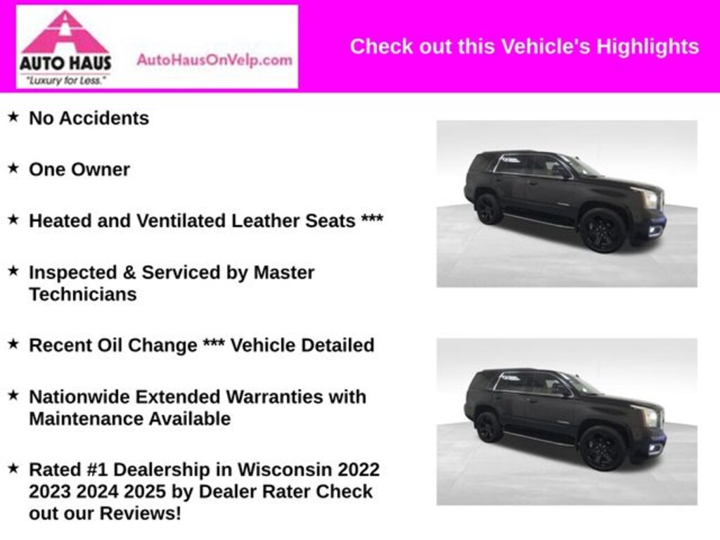 Used 2019 GMC Yukon SLT SUV