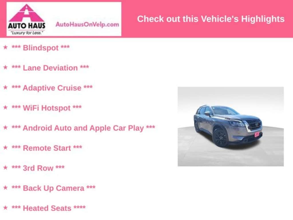 Used 2022 Nissan Pathfinder SV SUV