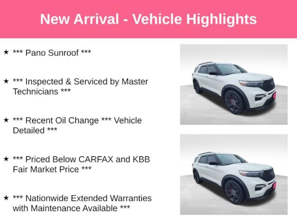 Used 2022 Ford Explorer ST SUV