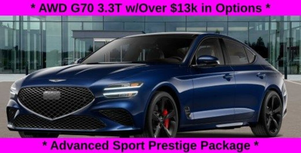 Used 2022 Genesis G70 3.3T Sedan