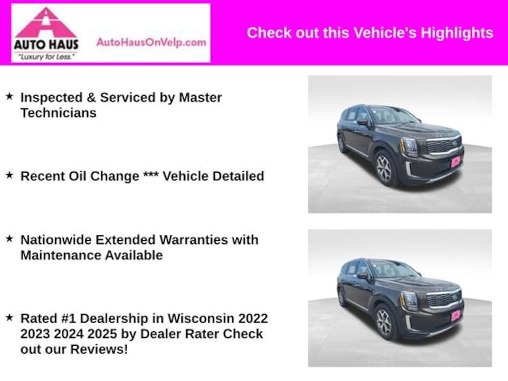 Used 2020 Kia Telluride EX SUV