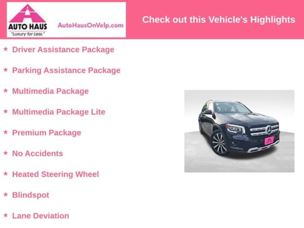 Used 2023 Mercedes-Benz GLB 250 4MATIC SUV
