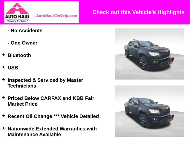 Used 2017 Chevrolet Colorado WT Truck Extended Cab