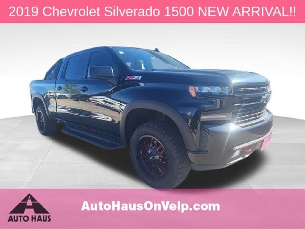 Used 2019 Chevrolet Silverado 1500 LT Trail Boss Truck Crew Cab