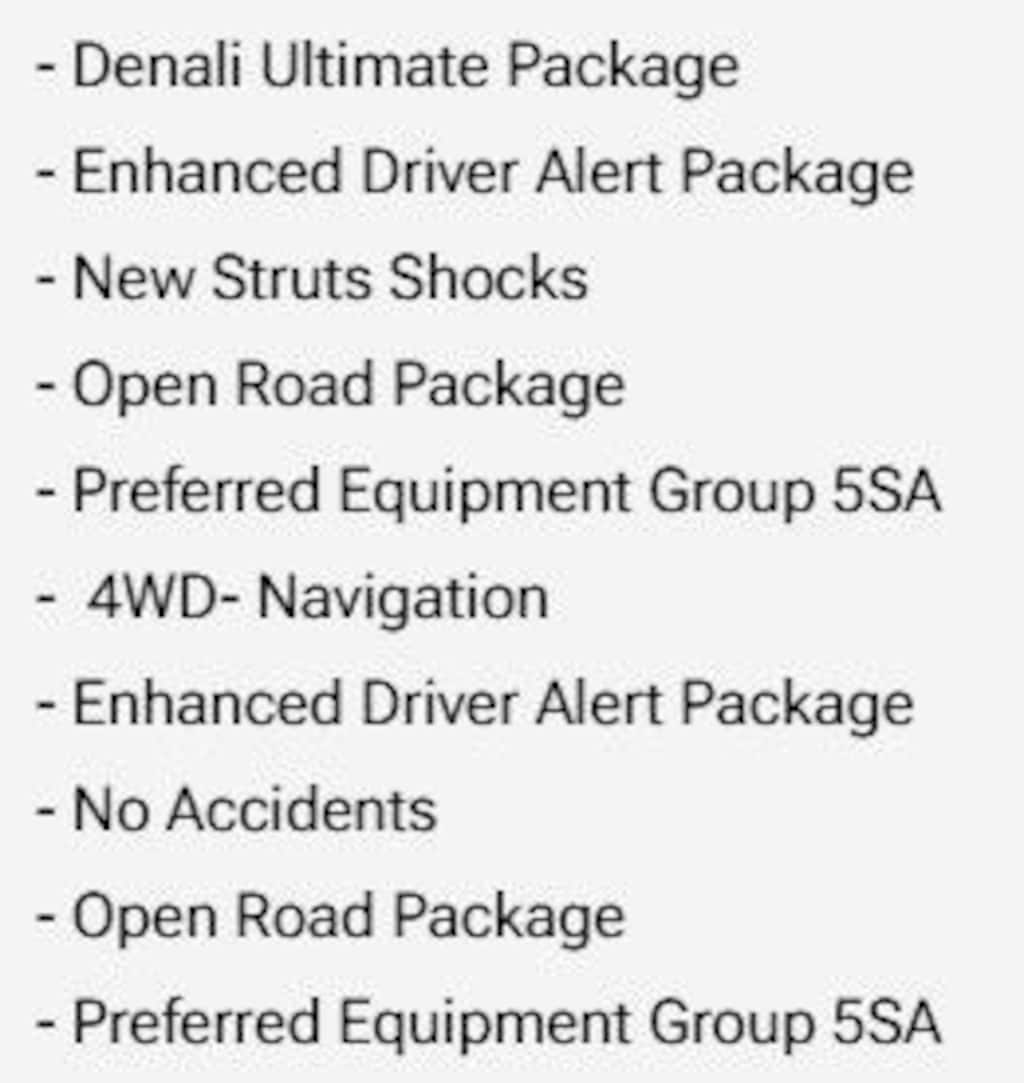 Used 2018 GMC Yukon XL Denali SUV