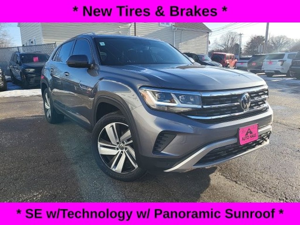 Used 2022 Volkswagen Atlas Cross Sport 2.0T SE w/Technology SUV
