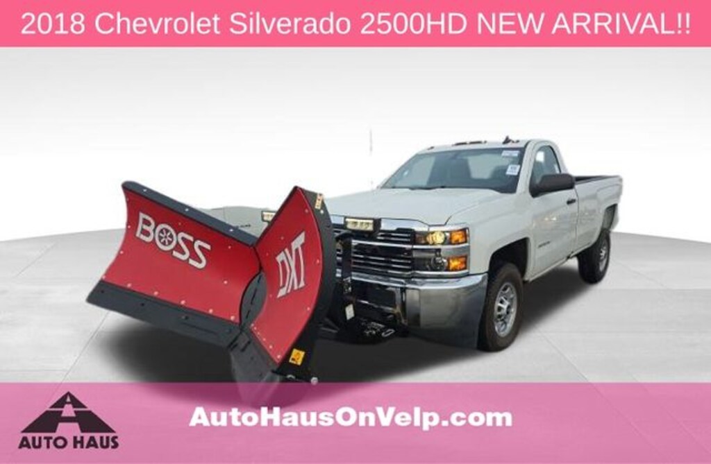Used 2018 Chevrolet Silverado 2500HD WT Truck Regular Cab