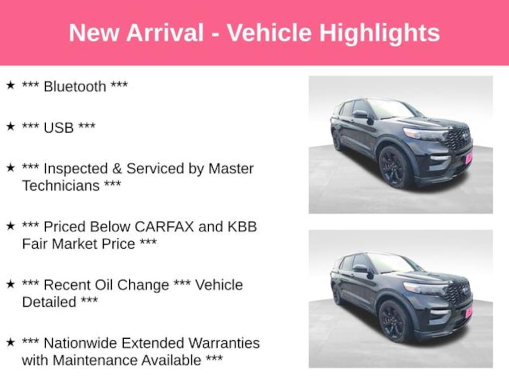 Used 2021 Ford Explorer ST SUV