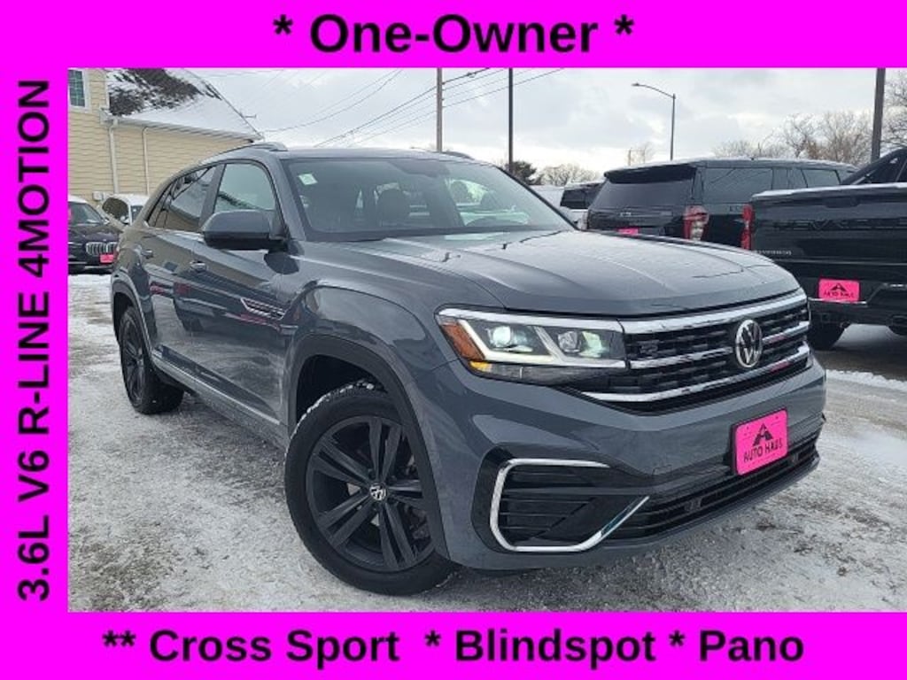 Used 2020 Volkswagen Atlas Cross Sport 3.6L V6 SE w/Technology R-Line 4MOTION SUV