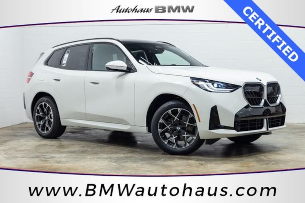 Certified 2025 BMW X3 30 xDrive SUV