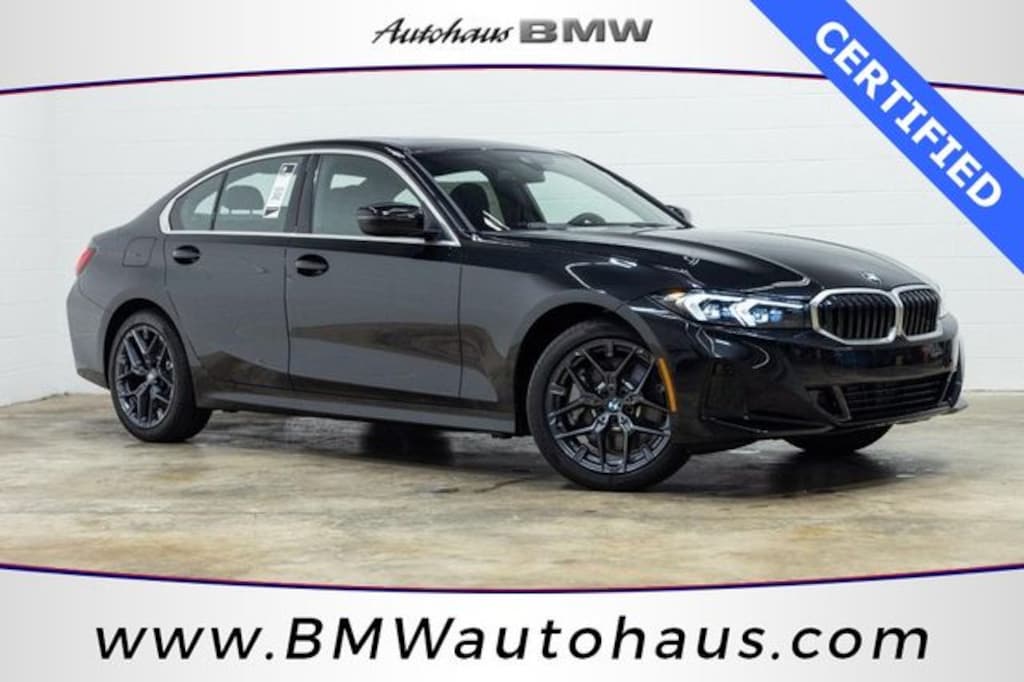 Certified 2025 BMW 330i xDrive Sedan