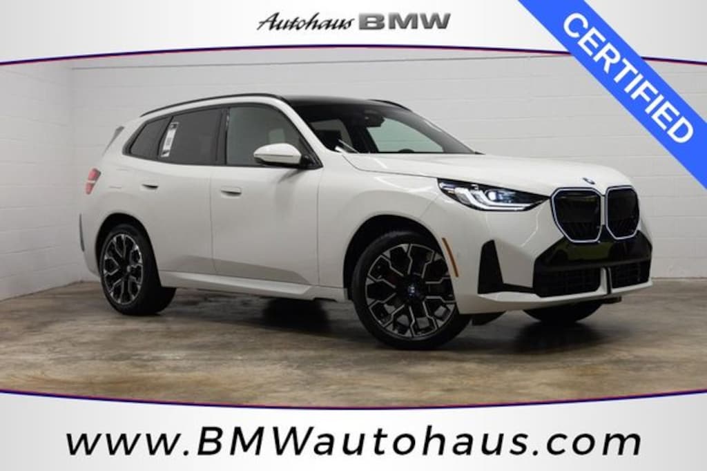Certified 2026 BMW X3 30 xDrive SUV