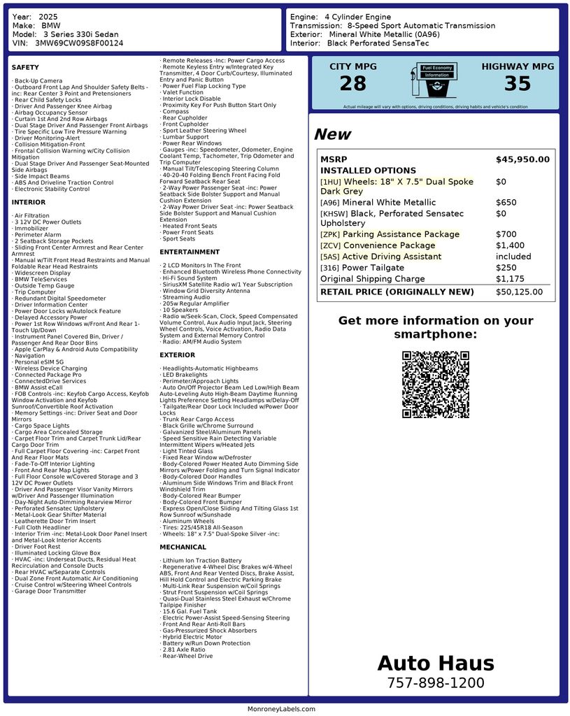 2025 BMW 3 Series 330i's photo