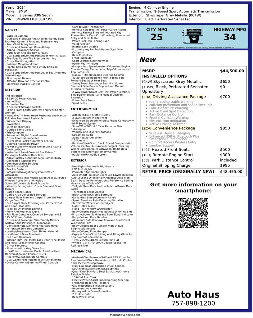 2024 BMW 3 Series 330i's photo