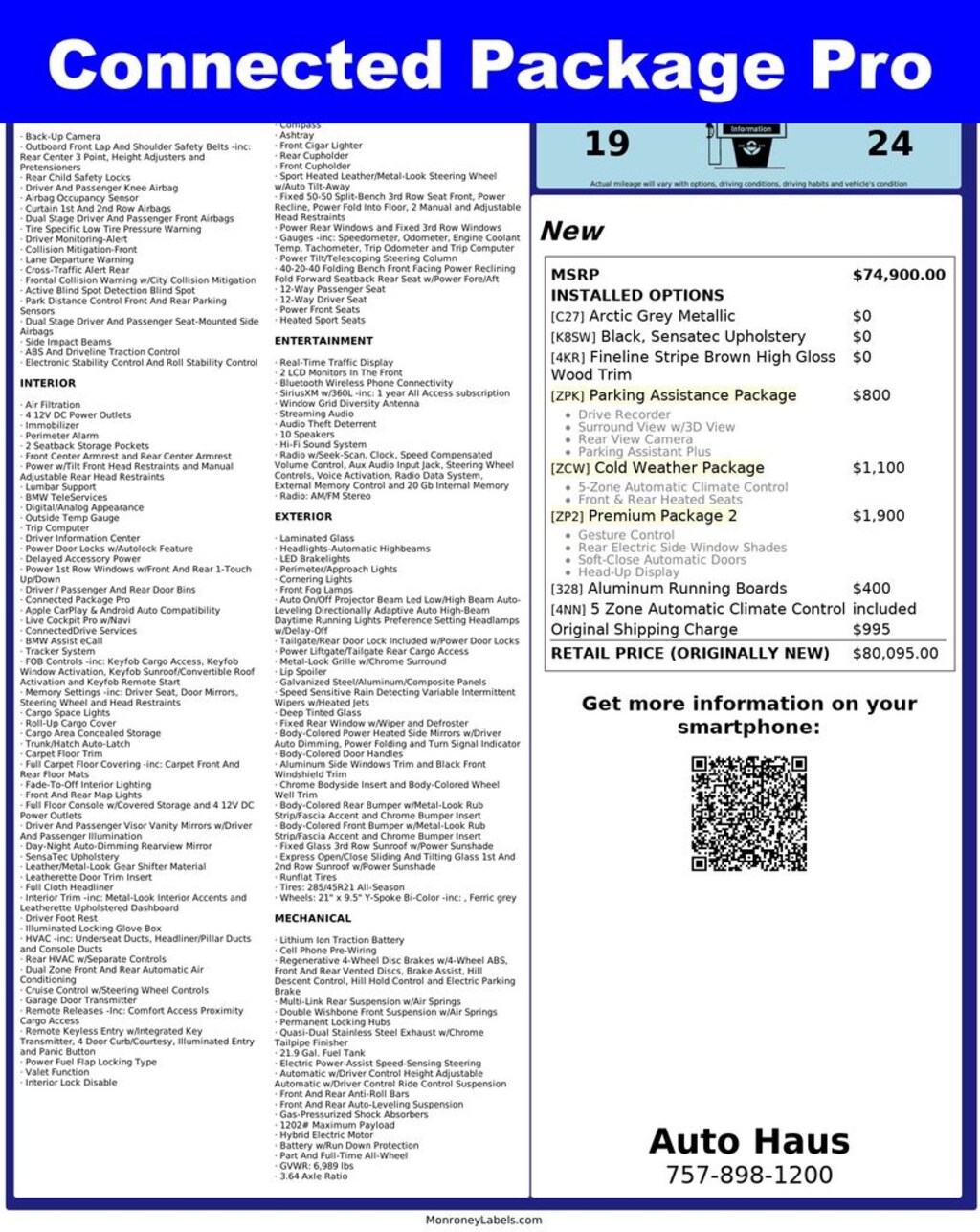 Used 2021 BMW X7 xDrive40i SUV