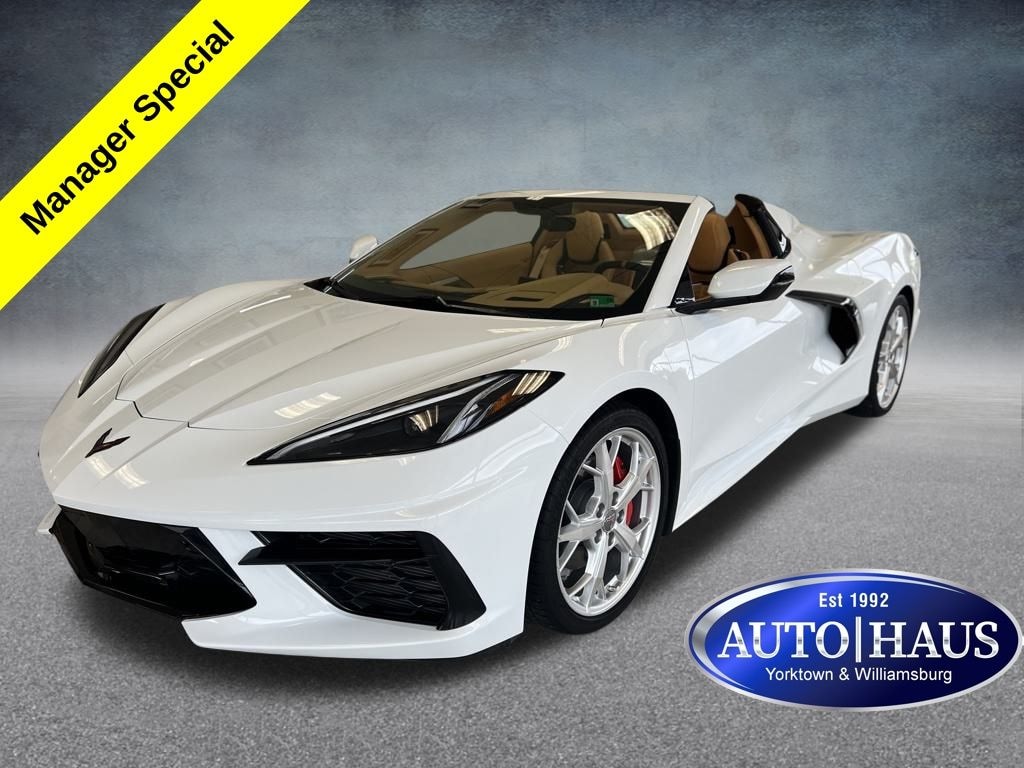 Used 2022 Chevrolet Corvette Stingray Stingray w/3LT Convertible