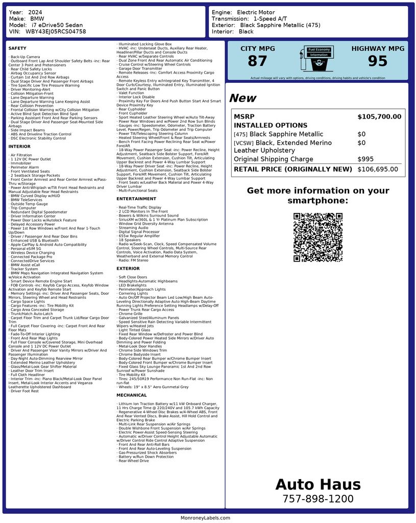2024 BMW i7 Base's photo
